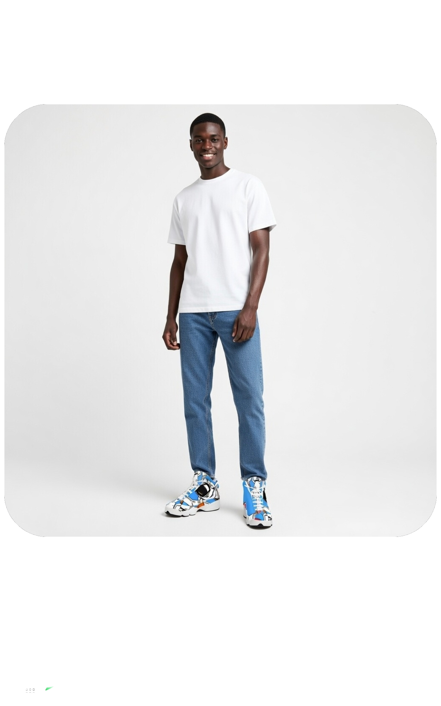 Men's Curved Basketball Shoes With Thick Soles