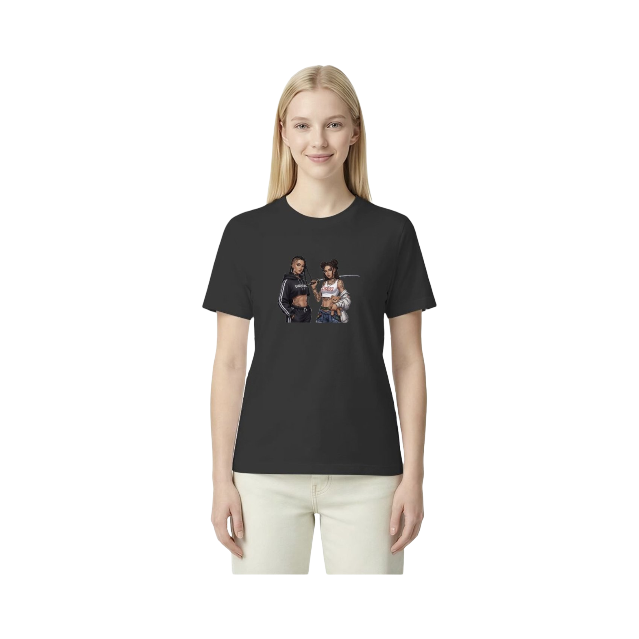 Women's T-Shirt|Comfort Colors C1717 Front DTF