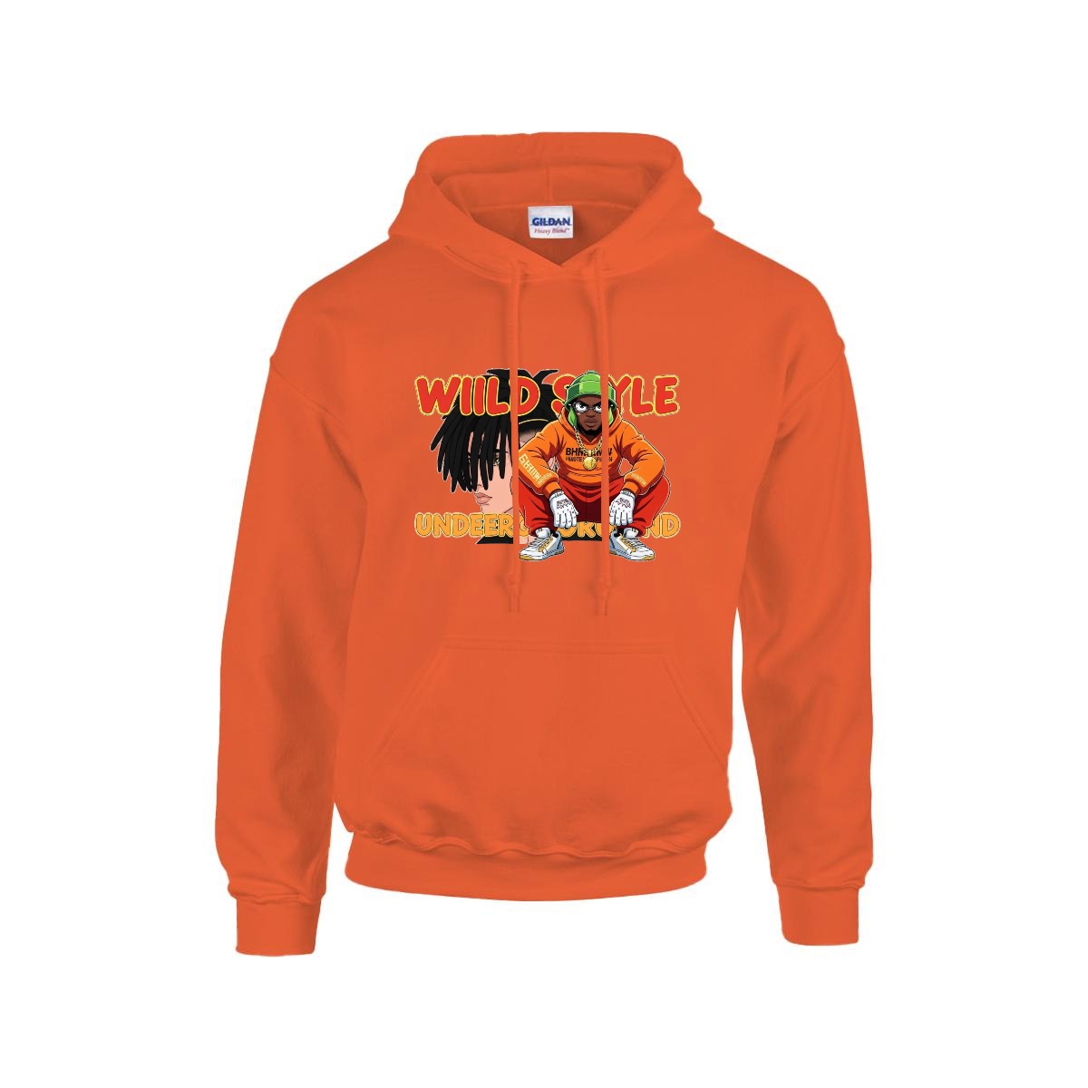 Men's Hoodie Printed in USA |Gildan 18500  Double DTF Yoycol